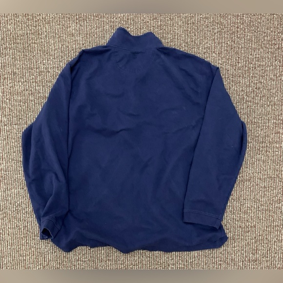 Men's XL Navy Blue Izod Saltwater Relaxed Classics Shirt - Picture 9 of 10